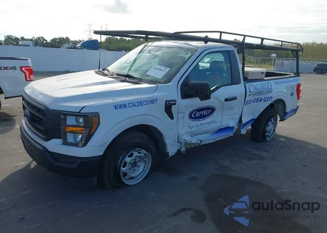 2023 Ford F-150 Xl из США, поврежденный, VIN 1FTMF1CB3PKG04448